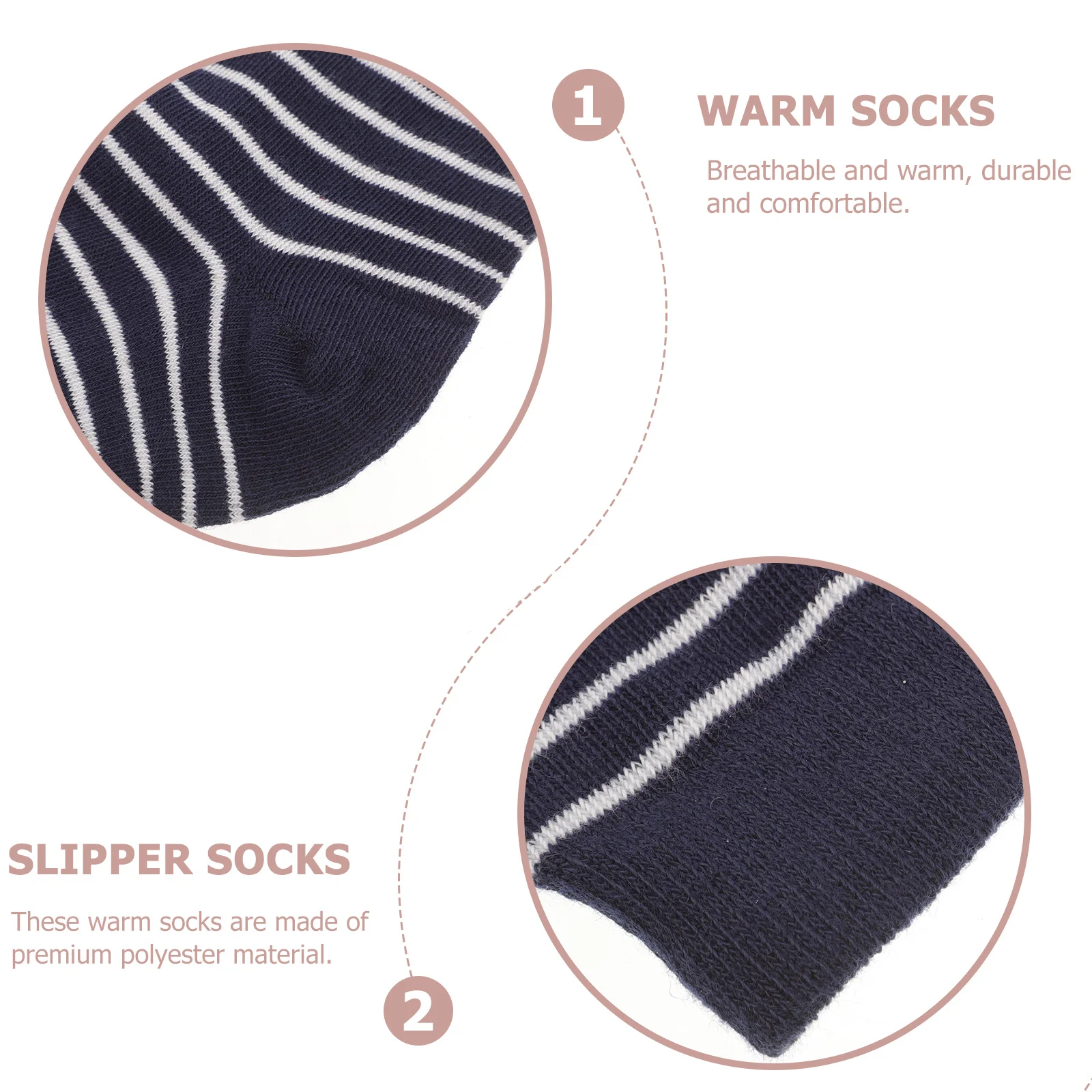 جوارب العجل، جوارب رياضية مخططة كورية للجري والمشي لمسافات طويلة في الهواء الطلق للجنسين، جوارب طويلة مريحة للساق #5