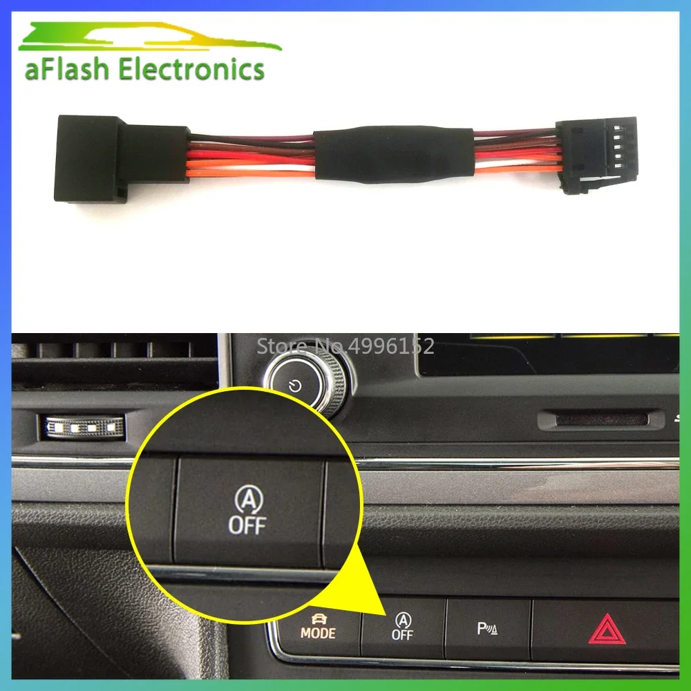 Wyłącznik Start & Stop do Seat Ateca 2016-2024, automatyczny system Start Stop, eliminator, kabel do dezaktywacji, elektronika
