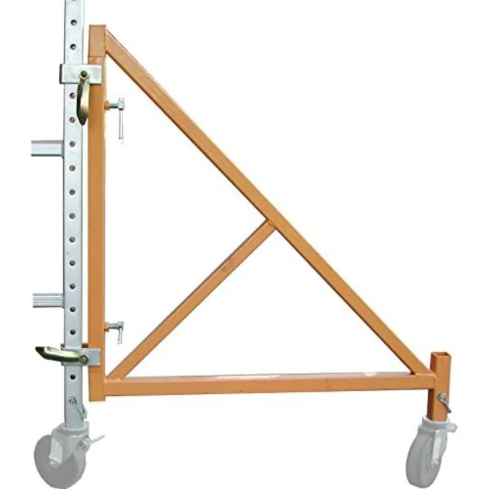 Suporte Giratório de Aço de 33 polegadas para Andaimes Estilo Baker de 18 pés - Conjunto com 4 Peças