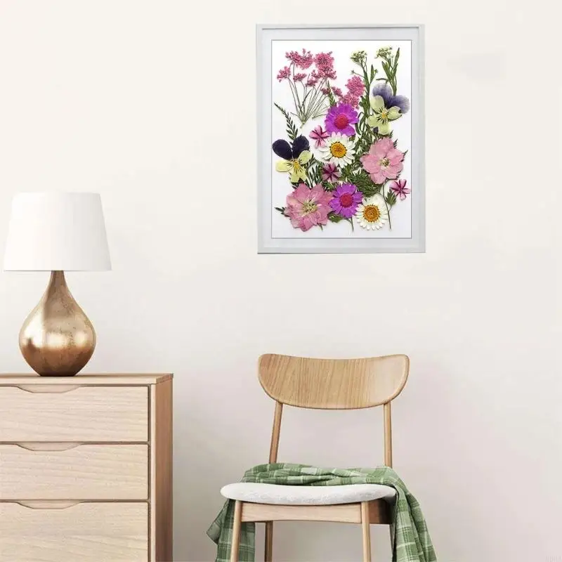 Natural Pressed Dried Flower Leaves Set for Scrapbooking Jewelry Making Photo Frame Phone Case Bookmarks Decorations 