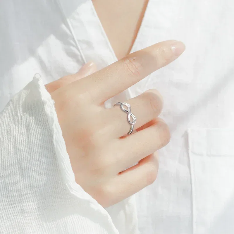 خواتم كريستال للنساء ، خاتم لانهائي ، لون ذهبي ، سبيكة ، مجوهرات جذابة ، بيع بالجملة ، تصميم جديد ، تخفيضات كبيرة ، أزياء