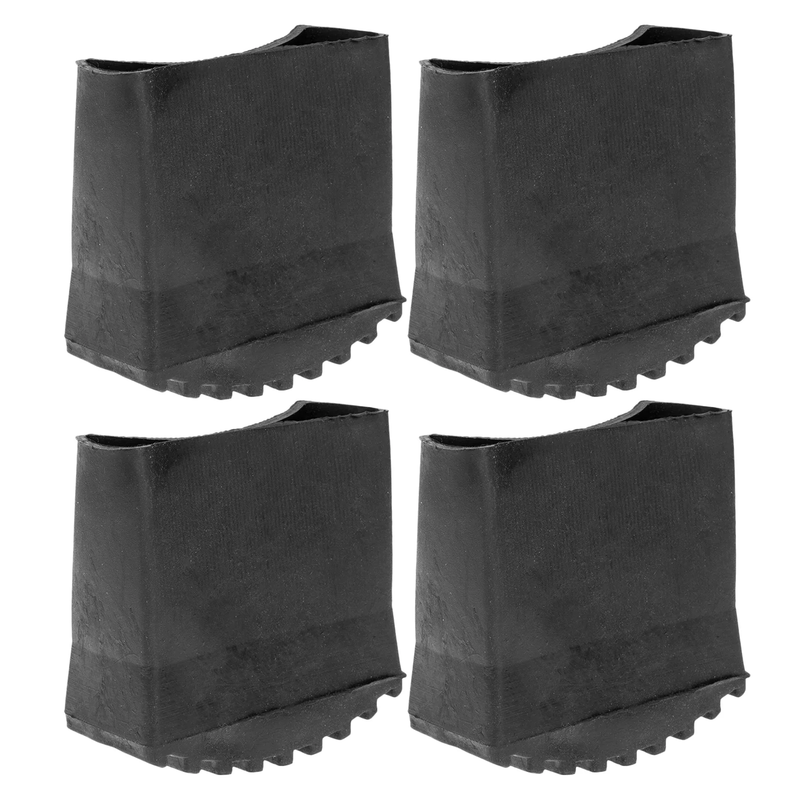 4 Pcs Ladders For Home Foot Cover Step Feet Caps Covers Telescopic Leg Protector Anti Rubber Tips