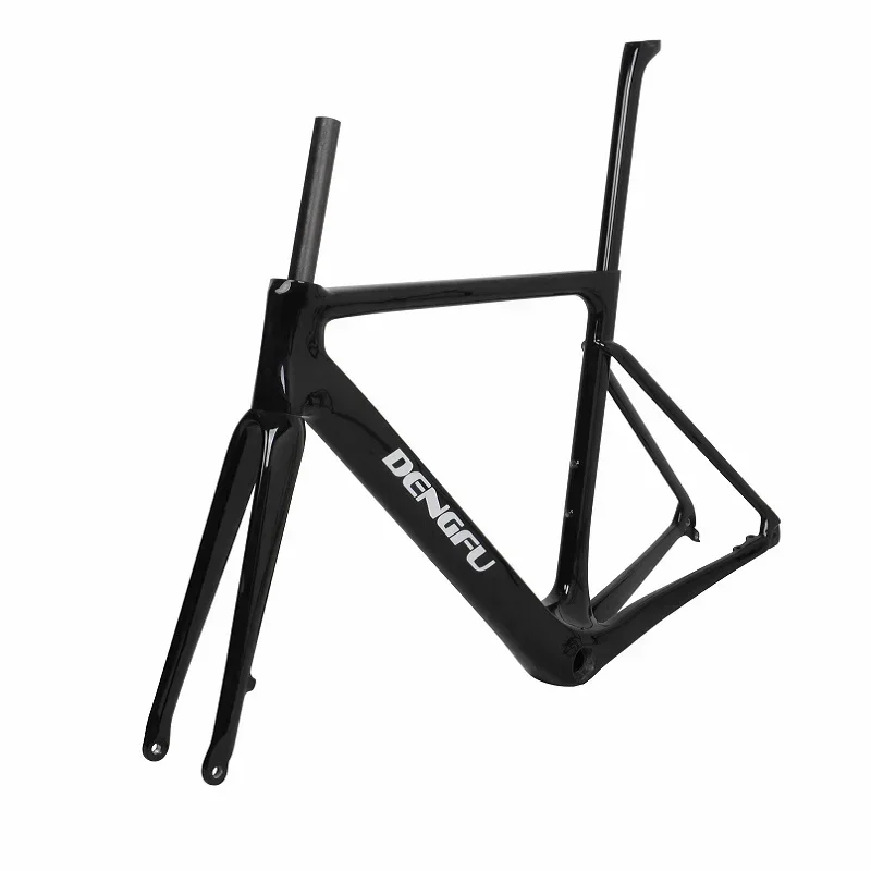 2021 NEWEST FULL HIDDEN CARBON DISC ROAD BIKE FRAME  FLAT MOUNT ROAD BICYCLE FRAME