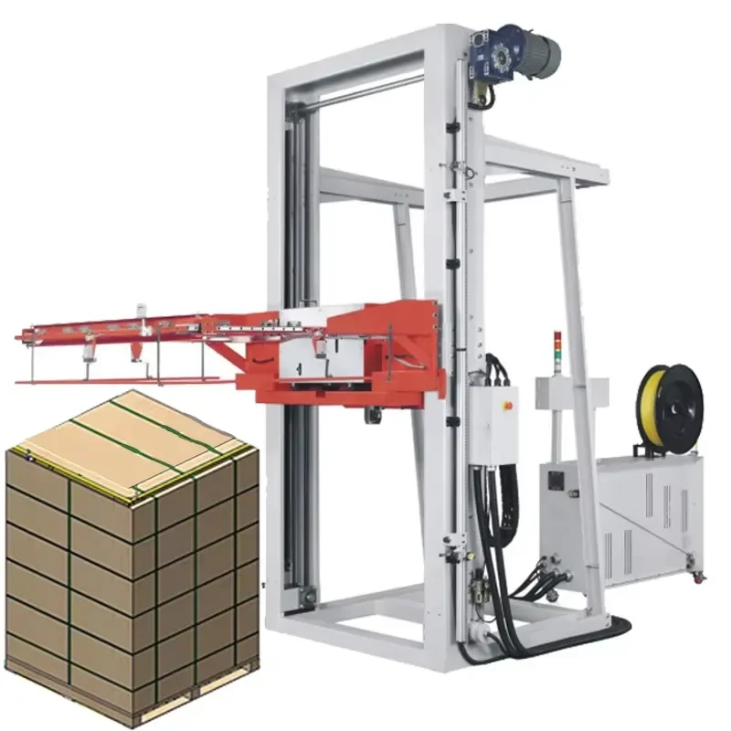 CE Certified Automatic Tray Strapping Machine Horizontal Strapping Machine for Efficient Packaging Solutions