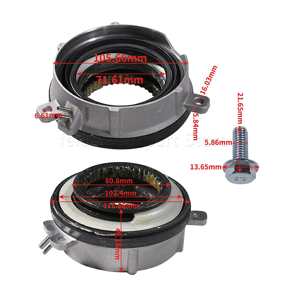 Car Clutch Bearing Hub Lock Actuator Time 4151009000 4151009100 For SSANGYONG Actyon (Sports) Kyron LOCK HUB ACTUATOR