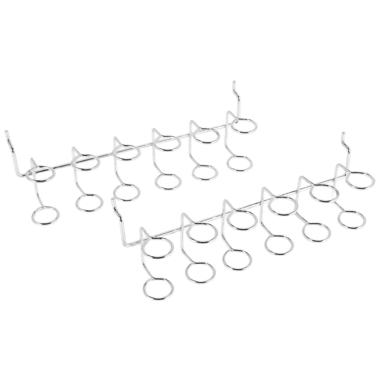 2 Pcs Screwdriver Holder Pegboard Multi-Tool Holder Accessory Pegboard Accessories Multi-Ring Tool Holder for Pegboard Vogue