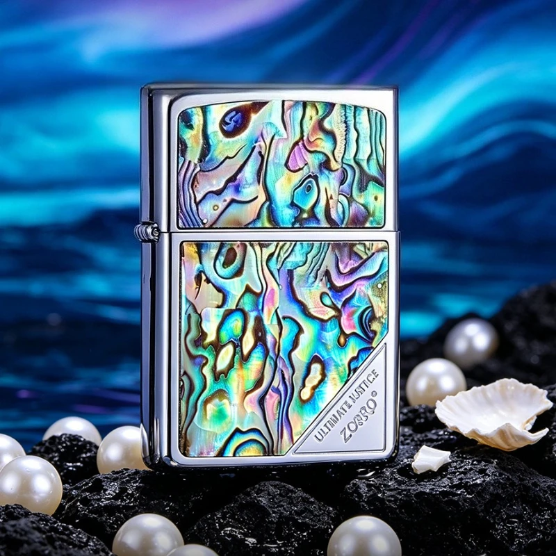 2026 Popular ZORRO Classic Colorful Shell Kerosine Windproof Lighter, Grinding Wheel Flint Ignition Personalized Gift for Men