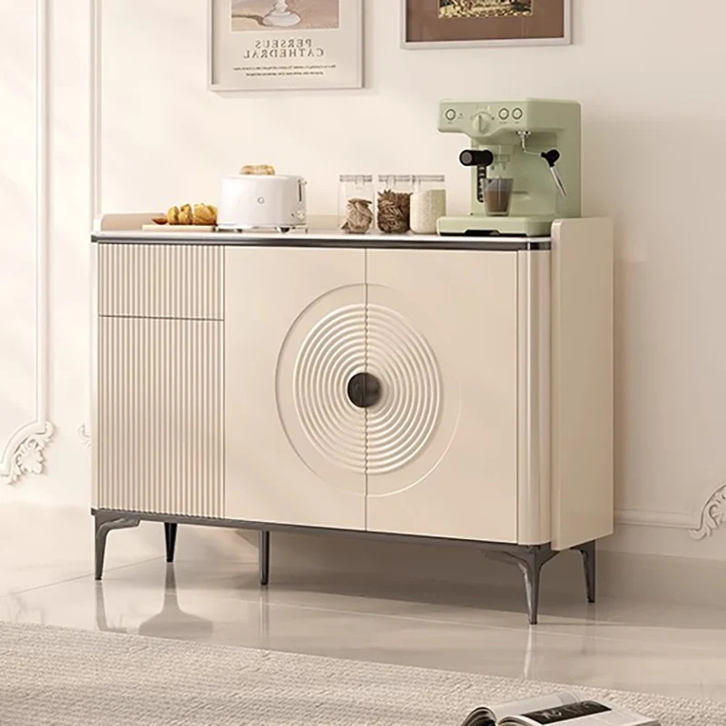 

Vintage Unique Living Room Cabinets Storage Modern Nordic Italian Display Cabinet Light Luxury Round Cassettiera Home Furniture