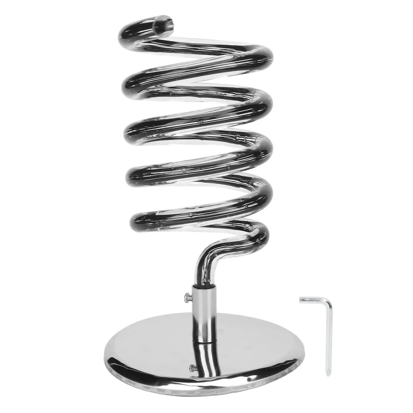 

Stylish Spiral Hair Styling Station Holder Stand for Blow Dryer for bathroom & Salon Accessories