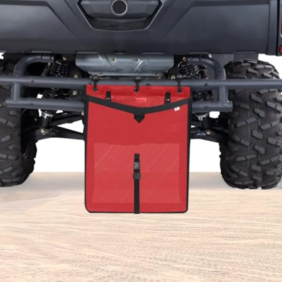

Universal Large Trash Bag for UTV ATV Dry-Wet Trash Sack PVC Mesh Bag with Durable Reinforced Design and Secure Fastening Ideal