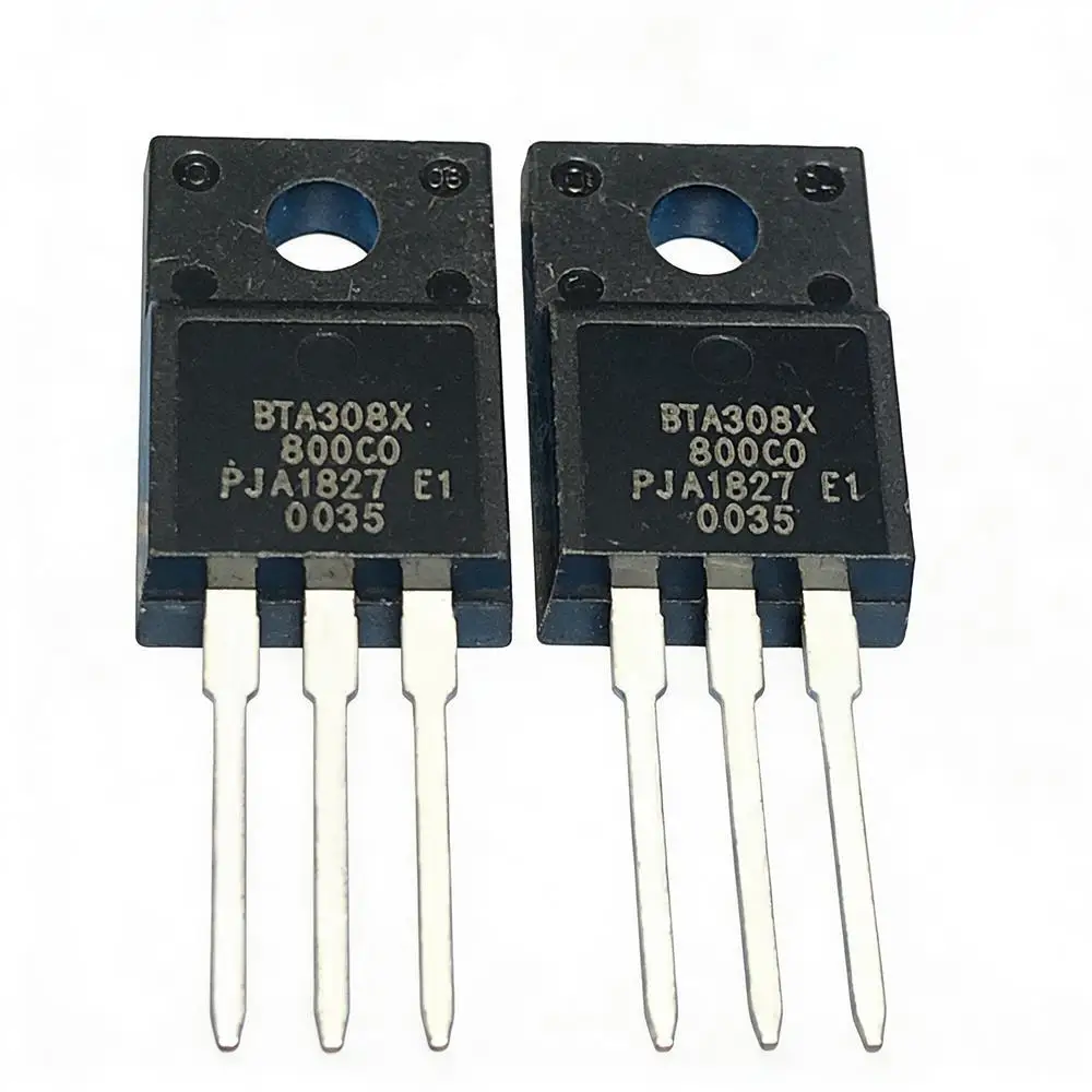 5PCS BTA308X-800C0 800V 8A 2SK1199 K1199 900V 2A IXTP15N50L2 500V 15A IRL3703 30V 260A 25TTS08 25A 800V JT816MF