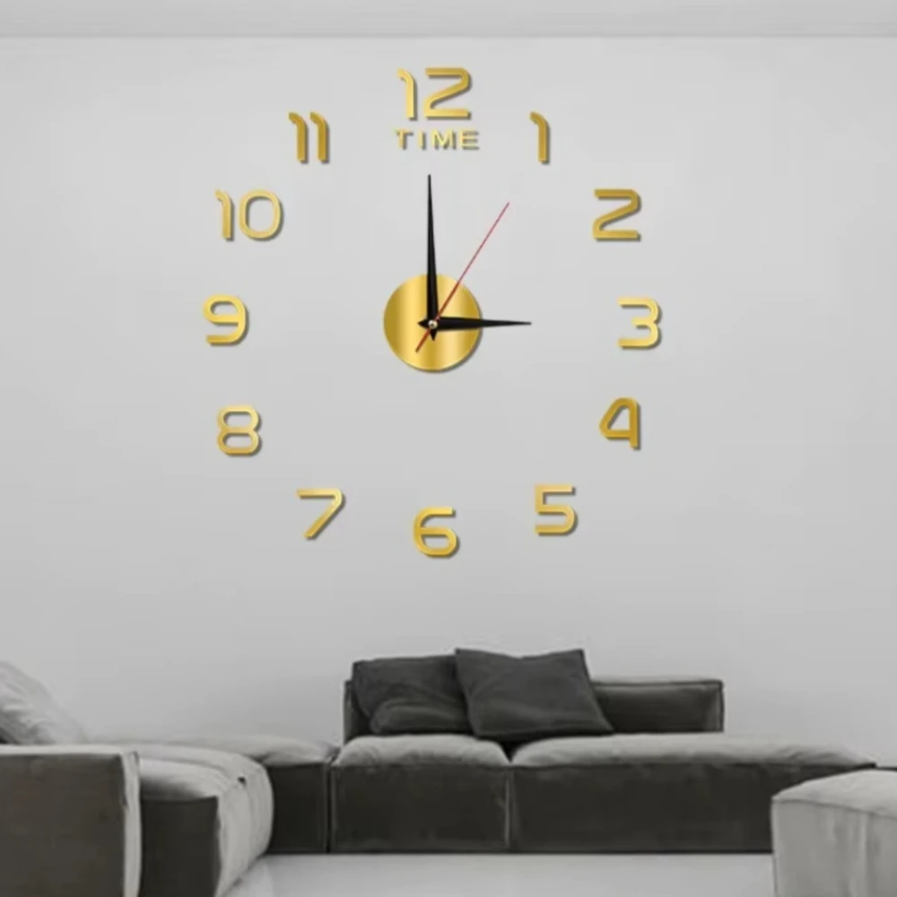 40cm Clock Wall Decororation Living Room Home Decoration Decoration for Bedroom 2023 DIY Quartz Clock Fashion Watch Large Garden