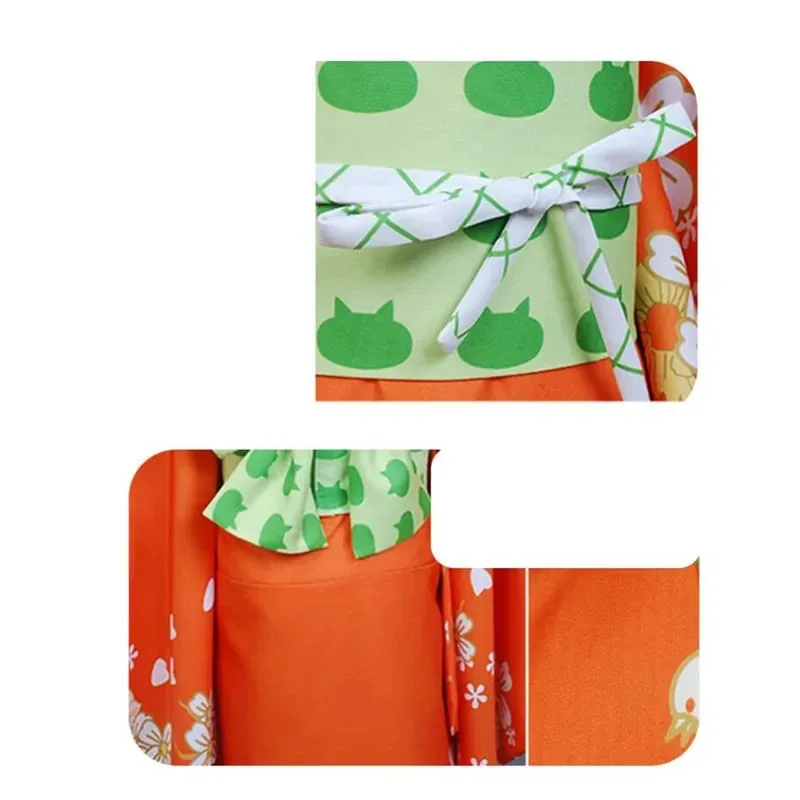 Adult Women Anime Super 2 Hiyoko Saionji Kimono Cosplay Costume For Halloween Christmas Party