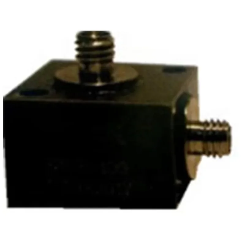 JE3010 Piezoelectric Crystal Three Orthogonal Axes Accelerometer For Modal Analysis Aerospace Structure Test