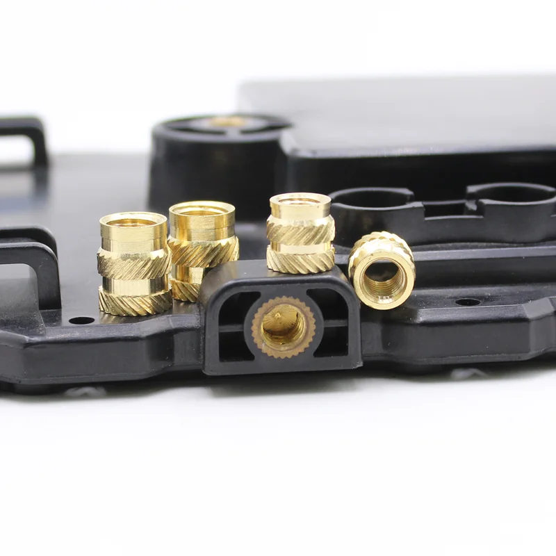Wärme Set Gewinde Messing Einsatz Mutter und Bolzen M2 M3 M4 Lötkolben Spitze Kupfer Einsetzen Mutter Maschine Schraube Kit Einsätze 3d Drucker – Detail 7