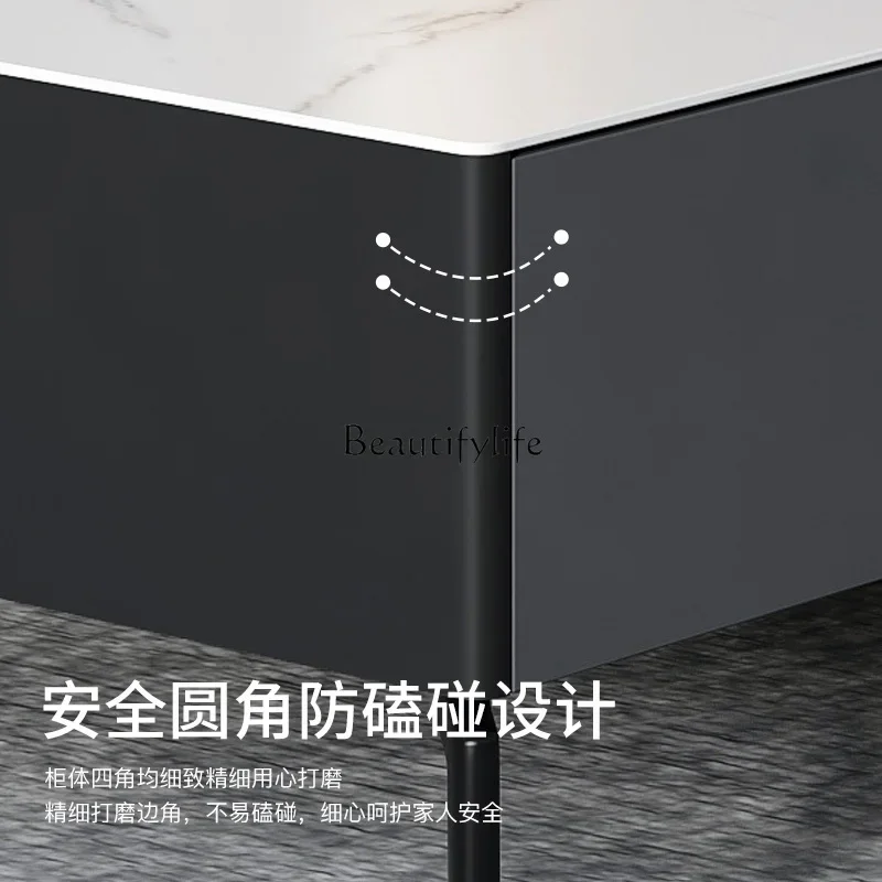 z.-طاولة قهوة بسيطة وحديثة وخفيفة الوزن ومستطيلة فاخرة وبسيطة