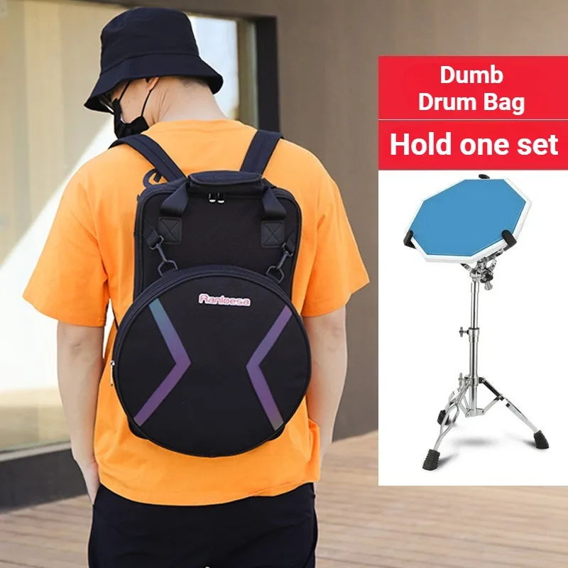 

Сумка для барабана 12 дюймов, высококачественная, износостойкая, водонепроницаемая, портативная, с плечевым ремнем, аксессуары для музыкальных инструментов