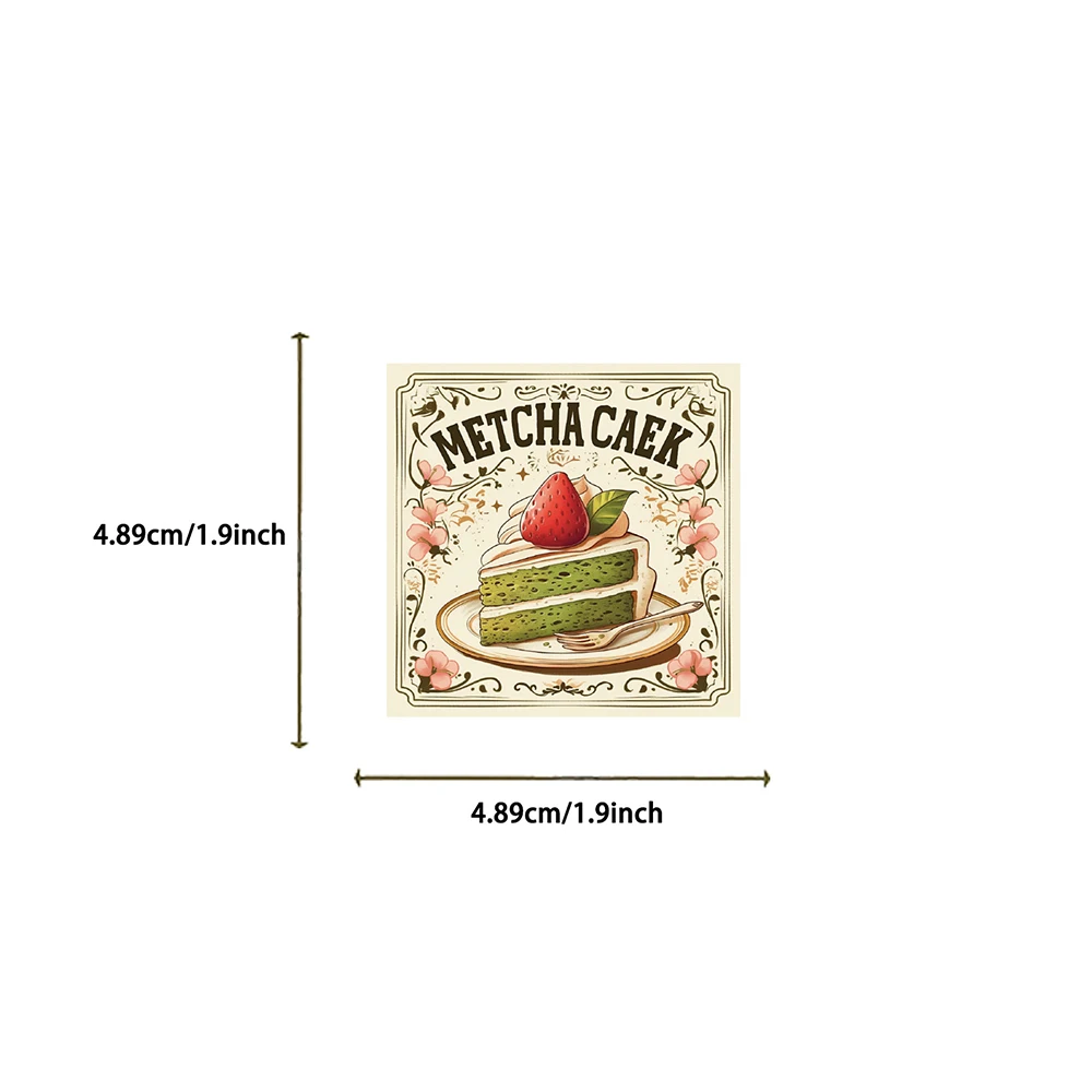 10/30/50pcs Vintage Cartoon Deliziose Cibo Adesivi Creativo Graffiti Adesivo Bottiglia di Acqua Frigo Telefono Decalcomanie Impermeabili Decor