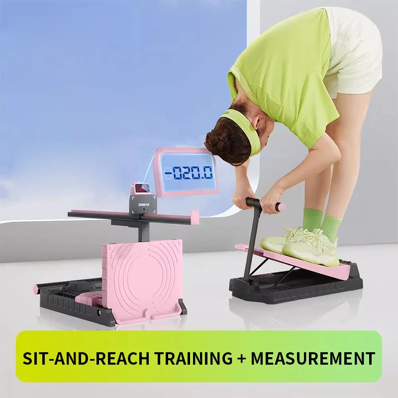 Sit-and-reach trainer tester Home use forward flexion trainer Student resilience training Measurement training all-in-one