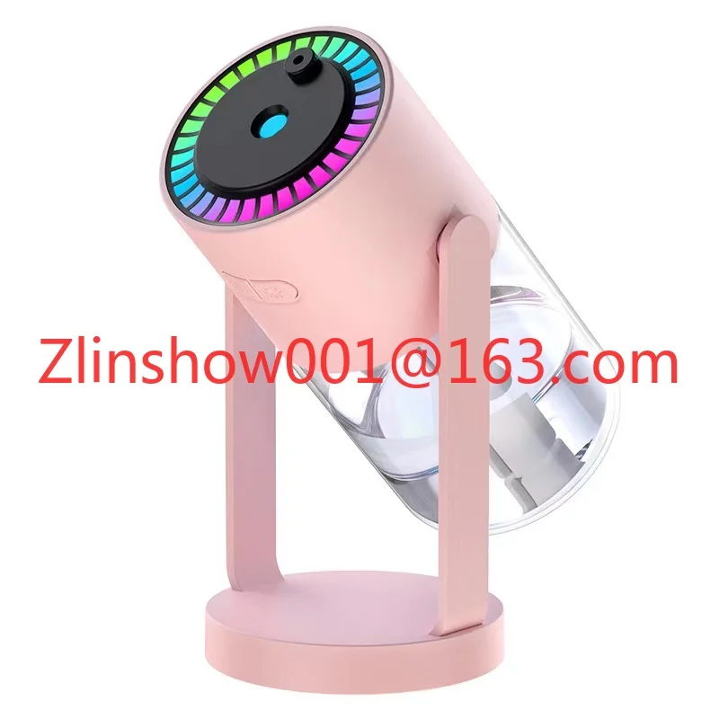 New Desktop Shake Head Humidifier Silent Home Bedroom Air Aromatherapy Machine Car Projector Humidifier