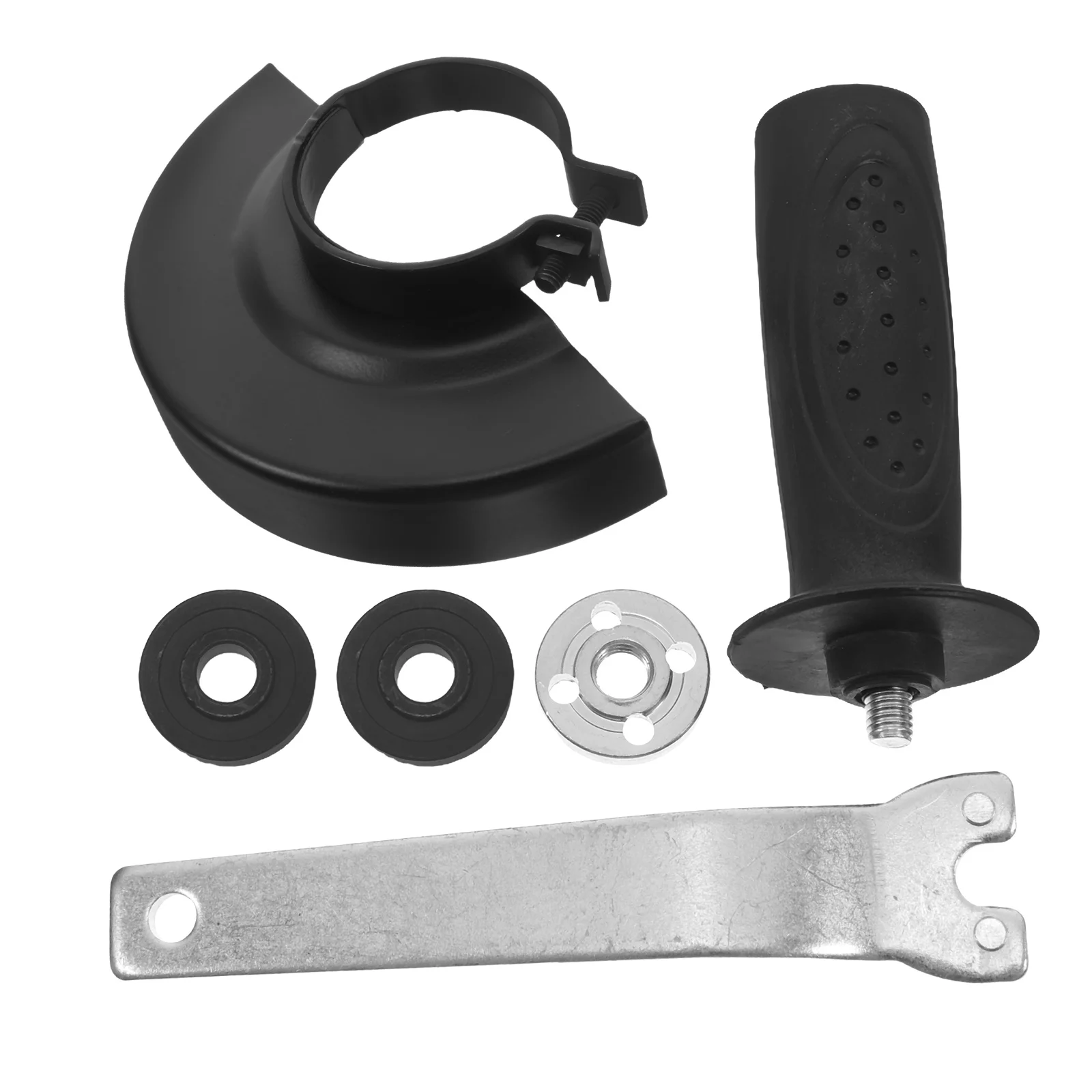 

6 pcs Angle Accessories Wrench Metal Lock Shield Cover Drill Conversion 10Mm Nut Grinding Polishing Cutting