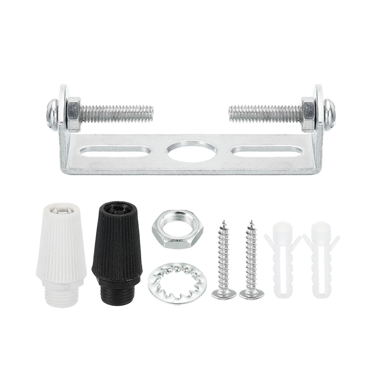 

1/3 комплекта потолочных светильников, комплект светильников, монтажный кронштейн, пластина, стальная перекладина для подвесного настенного светильника с гайкой шайбы
