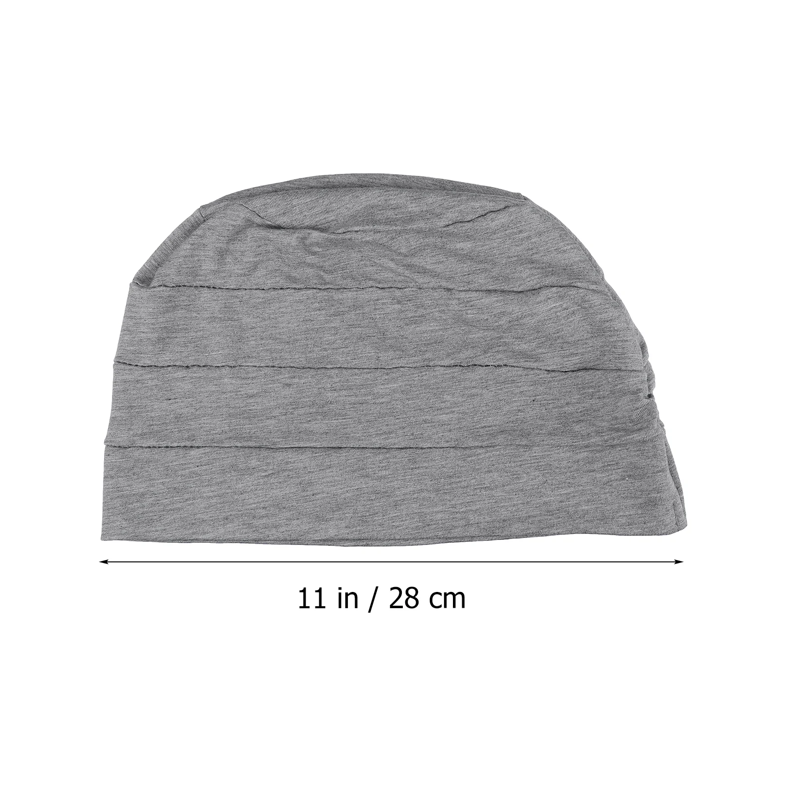 

2pcs Cotton Pullover Cap Satin Bonnet Patients Elastic Sleep Hat Night Sleep Lightweight One Size Fits Most