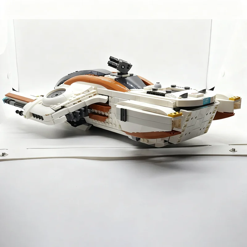 1480pcs MOC EV Barracuda Model Building Blocks Construction Assemble DIY Christmas Gifts Creative Toys Brick Idea Education