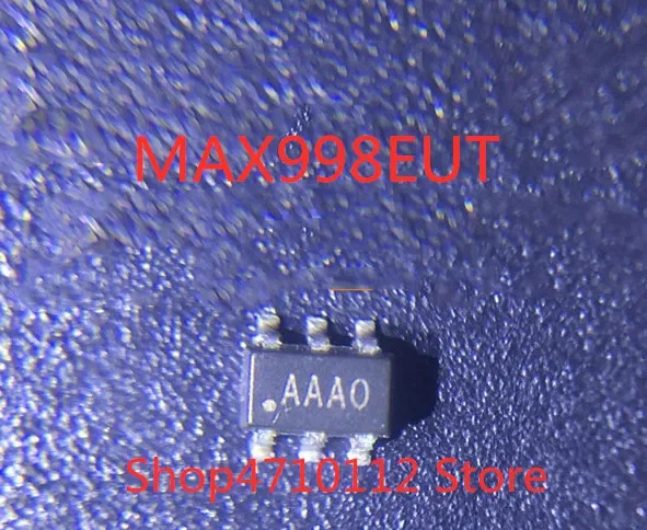Free shipping NEW 10pcs/lot  MAX998EUT+T MAX998EUT MAX998 AAAO SOT23-6