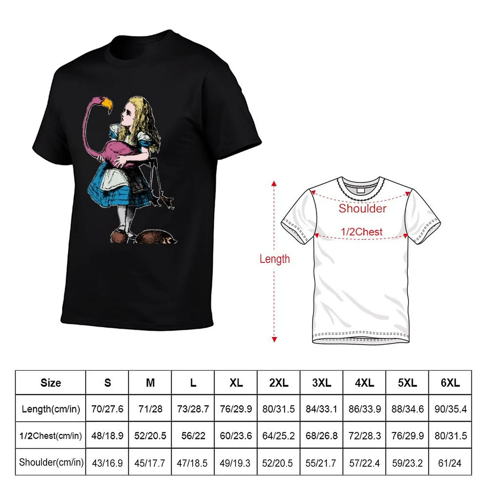 Alice Plays Croquet T-Shirt sports fans hippie clothes blanks summer tops Men's t shirts