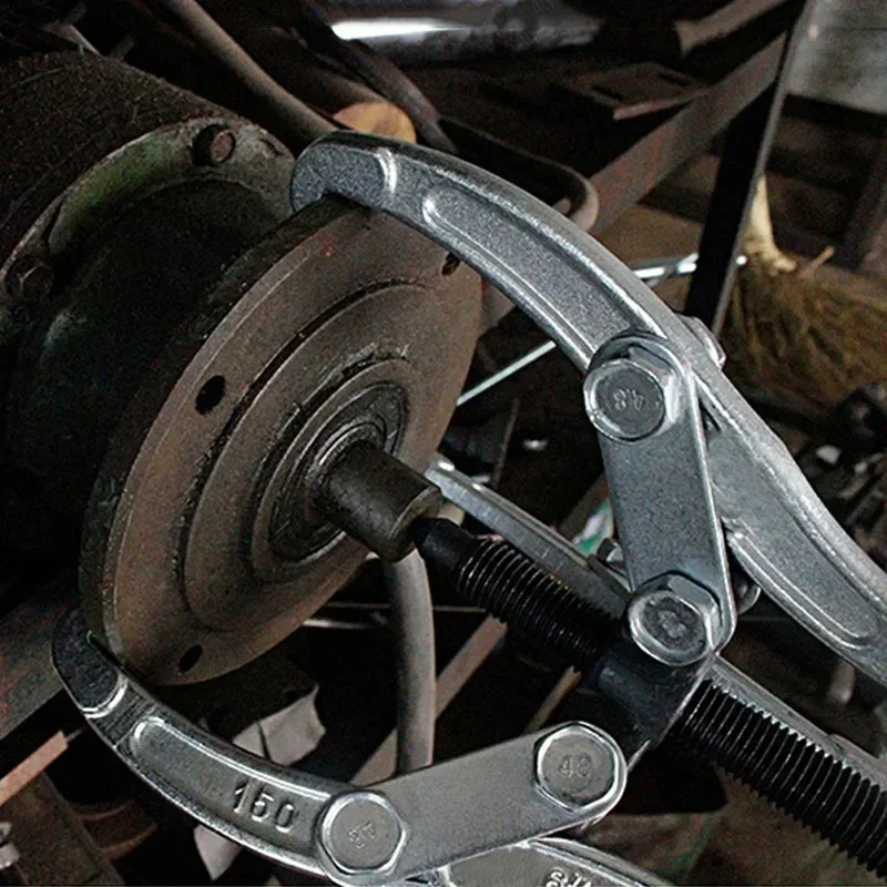 

3 дюйма, 75 мм, съемник подшипников шестерен, инструмент, ступица, многофункциональный съемник, 3-кулачковый реверсивный экстрактор для снятия шкива маховика