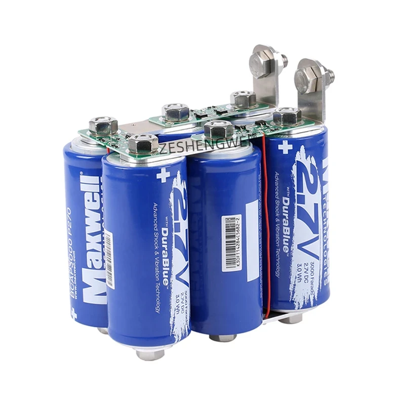 16V500F Super Módulo 2.7V3000F Ultracapacitor Grande Capacidade Baixa Resistência Interna Para Carro Starter Supercapacitor