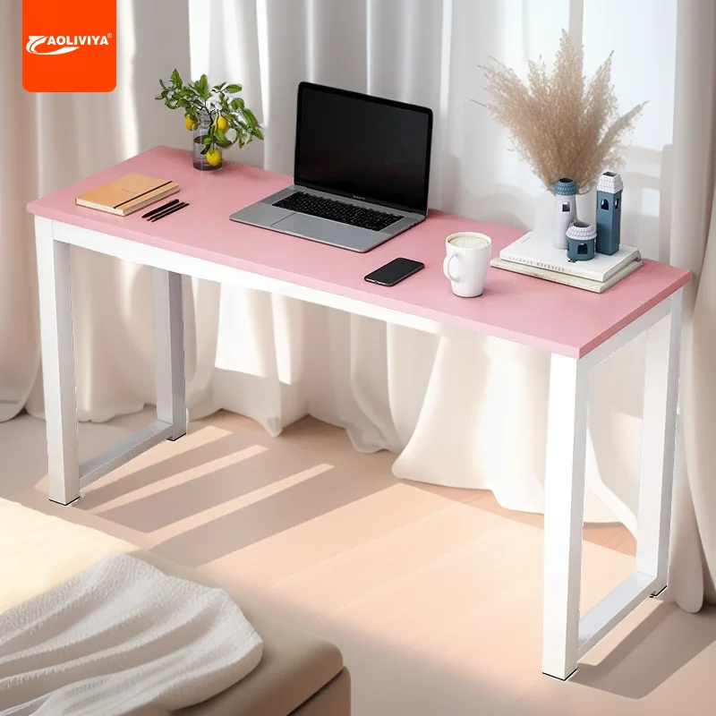 

Aoliviya Computer Desktop Desk Home Office Table Bedroom Small Simple Rental Student Study Writing Desk Simple Desk