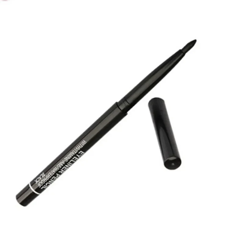 1Pcs Waterproof Black Brown Smooth Eyeliner Pencil Permanent Makeup Eyleliner Pen Long Lasting Automatic Eyes Makeup Tools