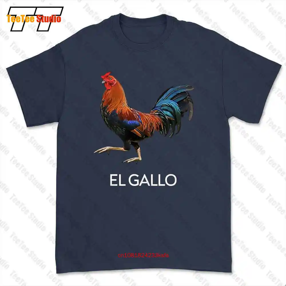 El Gallo – Mexican Lottery Rooster T-shirt Tee I6XK