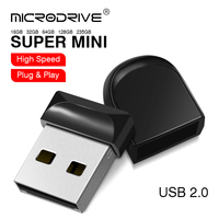 MicroDrive Super Mini USB Flash Drive Waterproof Pendrive 128GB 64GB 32GB 16GB 8GB Real Capacity USB 2.0 Memory Stick Thumbdrive