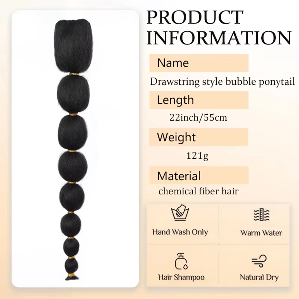 Thumbnail 3 - #73 Highest Rated Synthetic Drawstring Ponytails to Buy in 2026