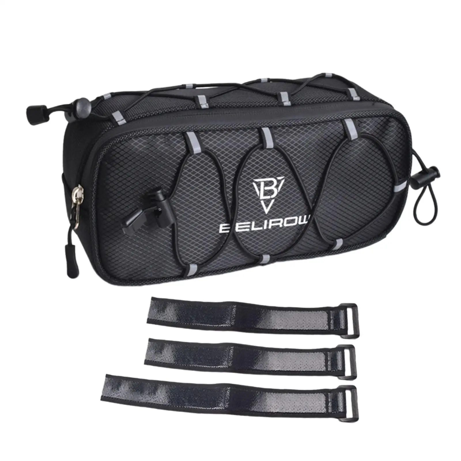 

Bike Handlebar Bag Cycling Equipment Accessories Professional Storage Bag Water Resistant Oxford Cloth Folding Bicycle Front Bag