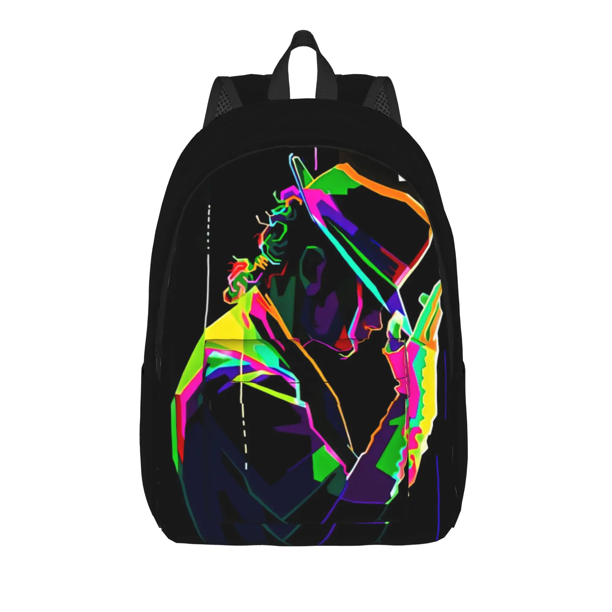 Michael Jacksons Musical Movie 2026 Backpack Female  Pattern Backpacks Polyester Kawaii School Bags Sport Design Rucksack