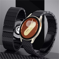 20mm 22MM Carbon Fiber WatchBand For Samsung Galaxy 7-FE 6/4 Classic 5 Pro/Active 2/Gear S3 Bracelet Huawei watch GT 4-3-2 Strap