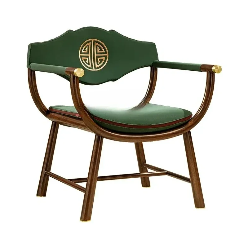 New light luxury Chinese ebony tea chair master brewed tea solid wood leisure armchair M8