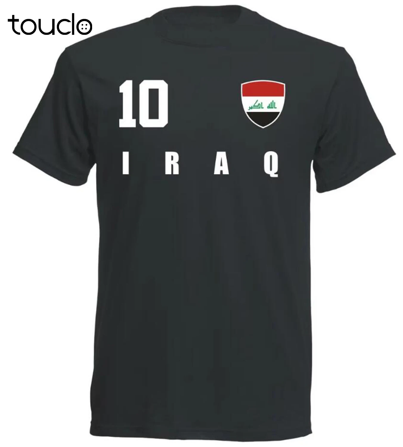 

Футболка Irak Kinder Schwarz Trikot Fubball No All 10, спортивный футболист, новая футболка с забавным принтом, мужская футболка, популярный бренд