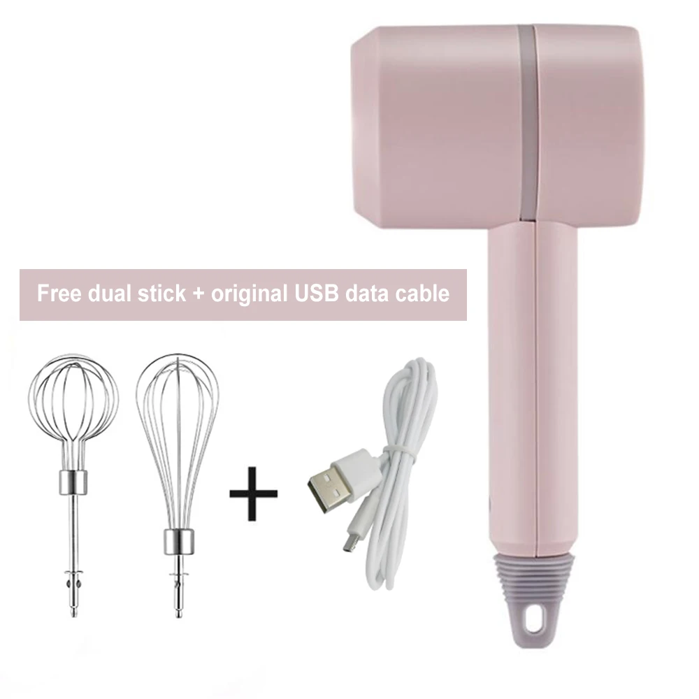 1200mAh Kitchen Accessories Wireless Electric Hand-Held Whisk USB Charging And Convenient Mini Blender For Baking Room Home