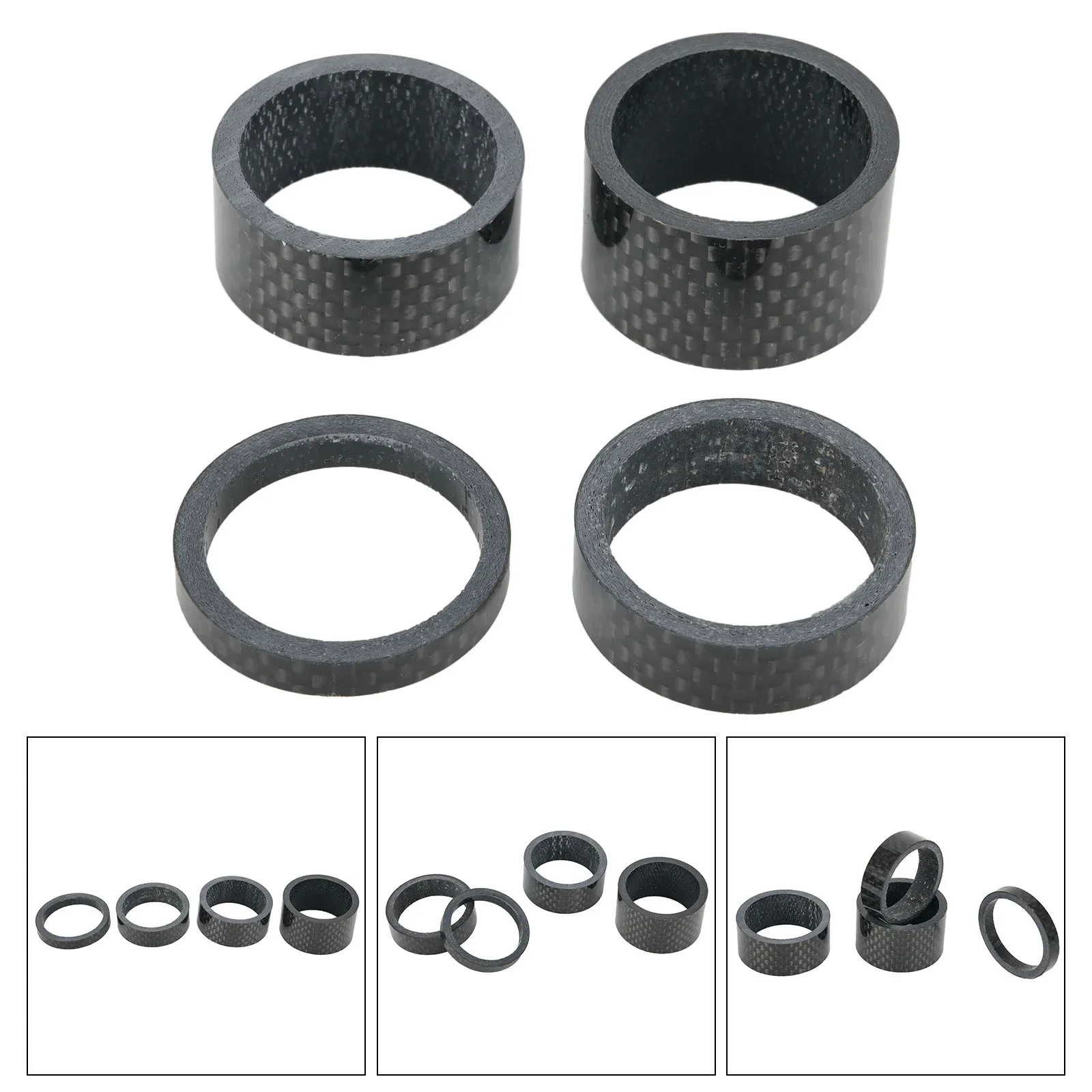 Auto Spacer Car Spacer Full Carbon Fiber 1-1/8\\\\\\\\\\\\\\\