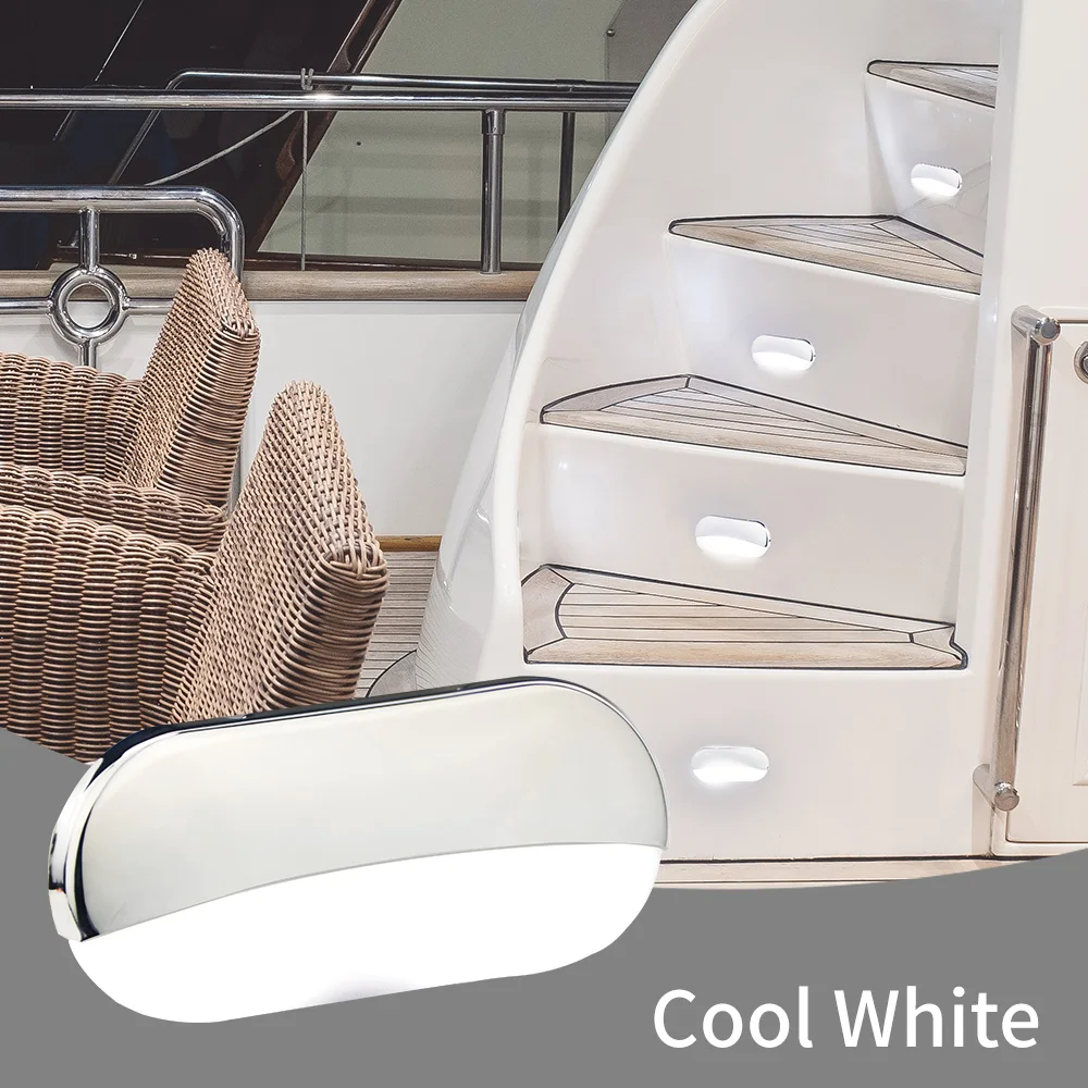 Luz LED de cortesía barco marino impermeable para remolque y pasarela - imagen 4