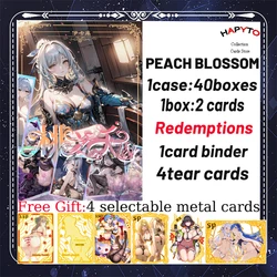 PEACH BLOSSOM All Female Leads A5 Waifu Yamato Boa Robin Bikini Booster Box CCG ACG TCG Hobby Gift