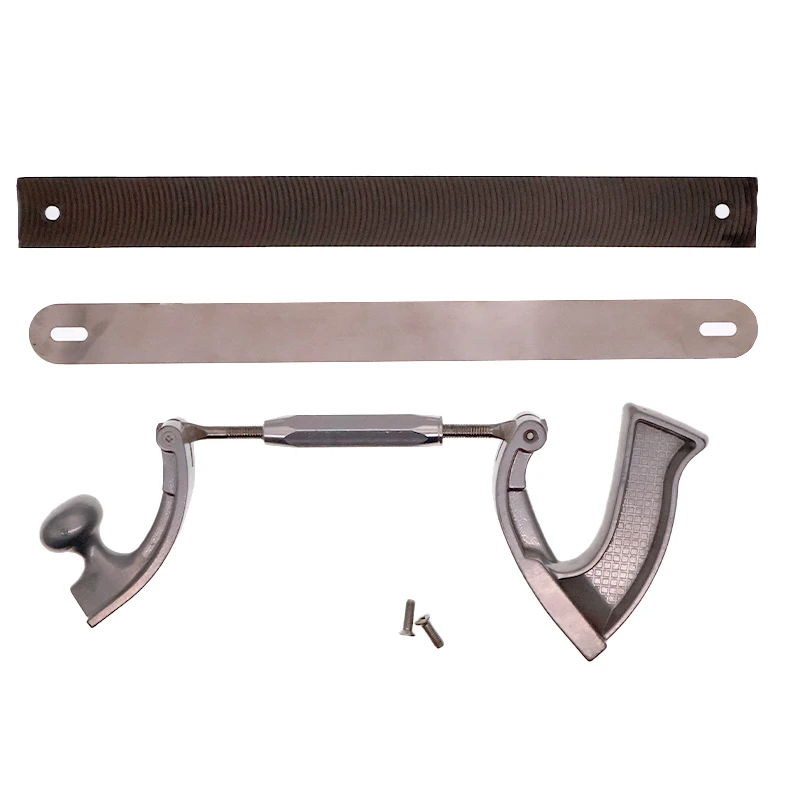 357*35MM Adjustable Frame Tooth Files Holder Car Body Polisher Metal Panel Polishing Curved Steel File Tools Holder Dent Kit