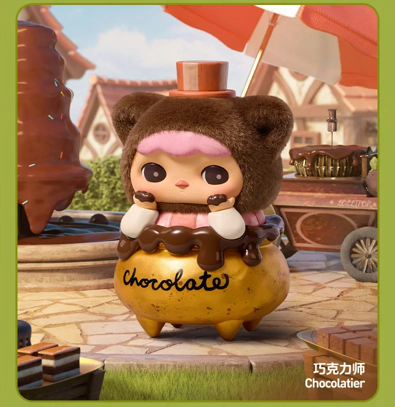 

POPMART PUCKY Fairy Market Series Figurines Blind Boxes Cute and Interesting Toy Surprise Collection Birthday Gifts in Stock