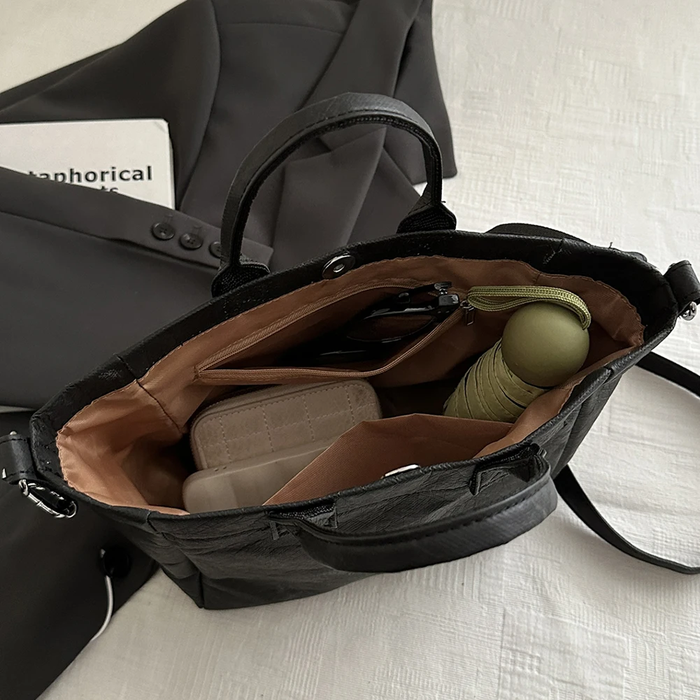 

Tote Bag for Women Retro Top Handle Bag Large Capacity Fashion Shoulder Satchel Work Bags Zipper Womens Purse with Strap
