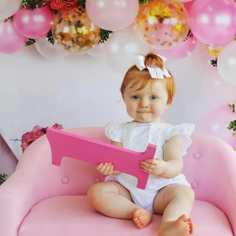 Custom 1-9 Sign Photo Prop for First Birthday Photo Shoot for Babies and Kids  Wooden Number Sign Photographer Number Sign